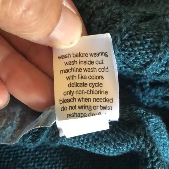 Sonoma Forest Green Long Sleeve Sweater - Size L - Picture 5 of 5